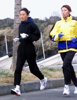Arimori starts training for Osaka Marathon in Jan.